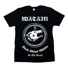 Playera Watain Metal-militia2 Blackmetal/metal