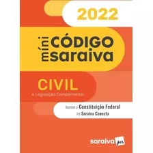 Minicódigo Civil E Constituição Federal - 28ª Edição 2022, De A Saraiva. Editora Saraiva Educação S. A., Capa Mole Em Português, 2022