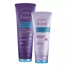  Kit Siàge Revela Os Cachos: Shampoo 250ml + Condicionador