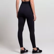 Legging Preto Suplex Cintura Alta