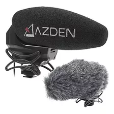 Micrófono De Video Conmutable Azden Smx-30 Con Cubierta De P