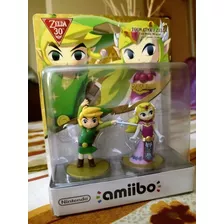 Amiibo Toon Link Y Toon Zelda