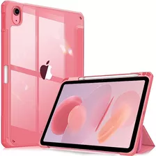 Funda Transparente Para iPad De Gen 10 (rosa)