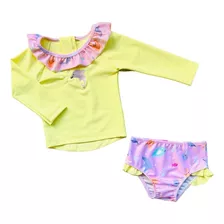 Conjunto Remera Y Bombacha Filtro Uv Tipo Carters Alouette