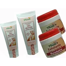 2 Esfoliante Facial Mulateiro Amazonas + 2 Creme Hidratante