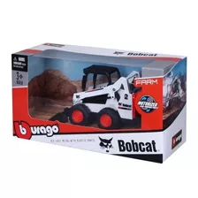 Bobcat S590 Escala 1/50 Burago Cargador Ligero Montacarga Pr