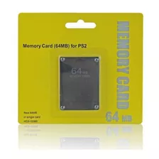 Tarjeta De Memoria Compatible Para Ps2 64mb Genérica