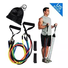 Juego Kit De Bandas Elasticas De Resistencia Ejercicio Yoga 