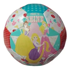 Pelota Futbol N°3 Princesas Disney Cuero Oficial