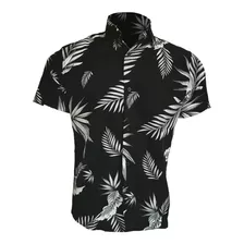 Camisa Floral Masculina Moda Praia Social Slim Moda Verão