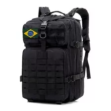 Mochila Militar Tática Veyron Grande 50 Litros Cor Preto