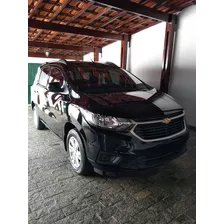 Chevrolet Spin - Preta - 1.8 Lt 8v Flex 4p Automática