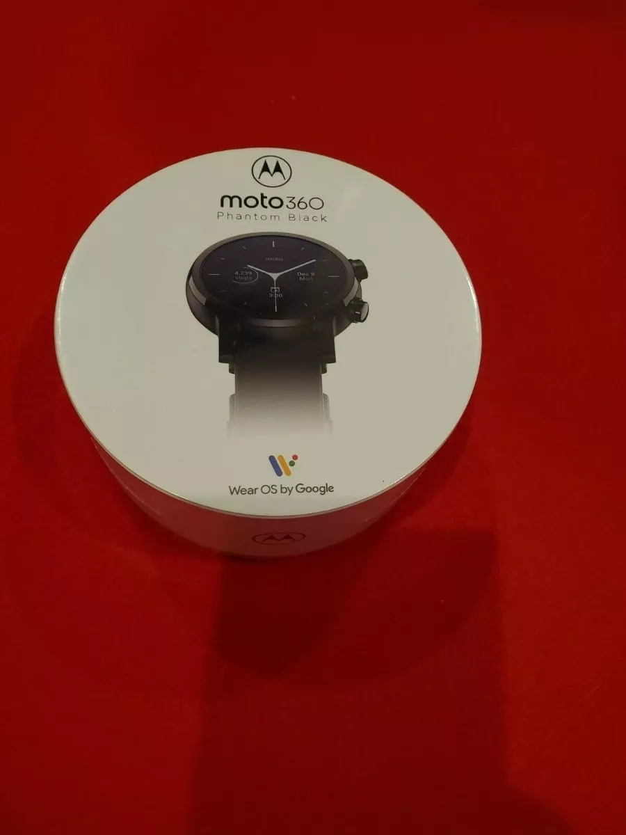 New Sealed Moto 360 Smartwatch With Wear Os Gen 3, Phantom