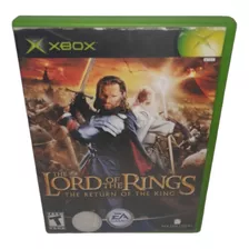 The Lord Of The Rings The Return Of The King Xbox Videojuego