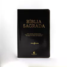 Bíblia Nvi Leitura Perfeita | Couro Soft | Índice | Preto