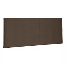 Cabeceira Painel Cama Box Casal Verona 160cm Suede Caramelo