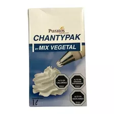 Crema Chantypack Mix Vegetal Puratos 1 Litro