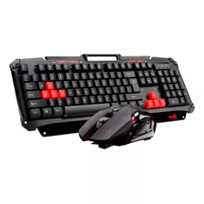 Gamer Teclado Y Mouse Modelo Hk6700 Inalambrico