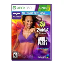 Zumba Fitness World Party Xbox 360 Sem Encarte Midia Fisica