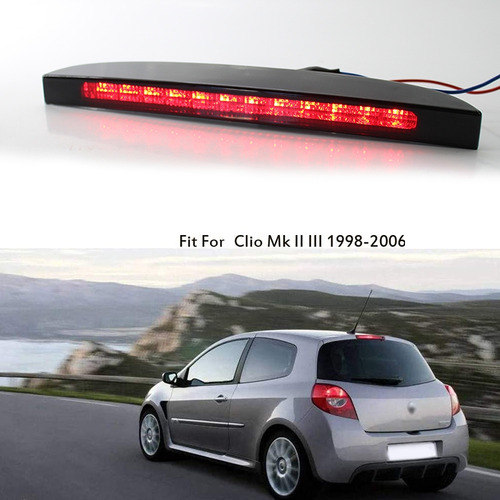 Tercera Luz De Freno Trasera Led Para Renault Clio Mk Ii Iii Foto 3