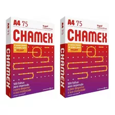 Papel Chamex Office A4 Sulfite 210x297 75g Resma 1000 Folhas Cor Branco