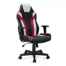 Cadeira Gamer Giratória Relax 5033 Braços 8317 Pt/bc/vm