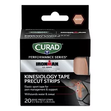 Parches Curad Performance Series Ironman Kinesiology Tape, B