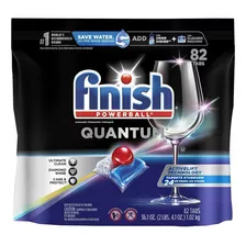 Finish Powerball Quantum 82tabs Lava - Unidad a $25