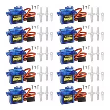 Smraza Kit De 10 Piezas Sg90 9g De Micro Servo Metal Para Br