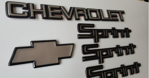 Chevrolet Sprint Emblemas X 5 Cinta 3m Foto 3