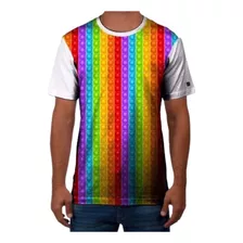 Camiseta Camisa Brinquedo Sucesso Push Pop It Em Alta 5 Hd