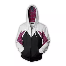 Sudadera Con Capucha Y Cremallera Gwen Stacy Spiderman