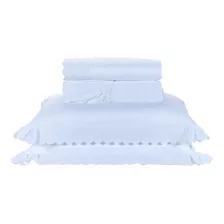 Roupa De Cama Venetto Queen 04 Peças 400 Fios 100% Algodão