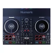 Controlador Dj Con Luces Y Bocinas Partymix Live Numark.