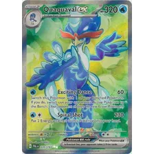 Quaquaval Ex 235/193 Full Art Secret Raro Pokemon Tcg