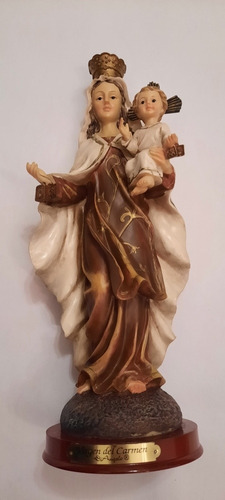 Virgen Del Carmen De 40cm Imagen Italiana Di Angelo.