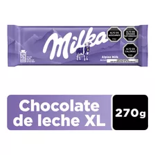 Chocolate Milka® De Leche Barra 270g