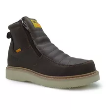 Botas De Trabajo Para Hombre 100% Piel Sin Casco M3800