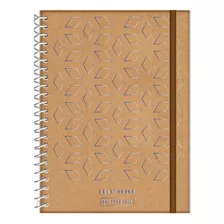 Agenda Planner Planejamento Kraft Jandaia Losângos 80 Folhas