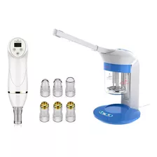 Vapor Facial 220v + Peeling De Diamante Á Vácuo Portátil