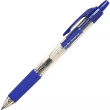 Boligrafo Lapicera De Gel Integra Retractil De 0.7 Mm Azul