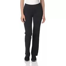 Spalding Pantalón Pirata Para Mujer Talla Grande Yoga, Negro