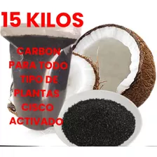 Carbon Activado Plantas Abono Cisco Espesial Cascara 15 Kilo