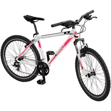 Bicicleta De Montaña Rodada 26 Freno De Disco 21 Velocidades Color Negro/blanco