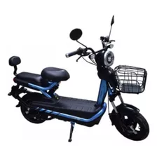 Scooter Elétrica Aima 800w Azul, Sistema Bosch Moto Elétrica