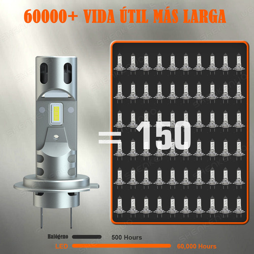 15,000lm 2x H7 Juego De Focos Led Para C5 C6 C8 Ds3 Ds4 Ds5 Foto 6