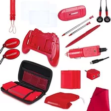 Dreamgear Nintendo 3ds 20in1 Essentials Kit Rojo