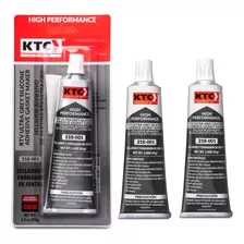 Set X3: Ktc Silicona Ultra Grey 85gr Sellador Adhesivo Junta