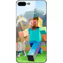 Carcasa Para iPhone 7 Plus/ 8 Plus - Minecraft