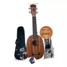 Ukelele Kawai 21 Sonnet Marrón Full Set 5 En 1 / Nexstore